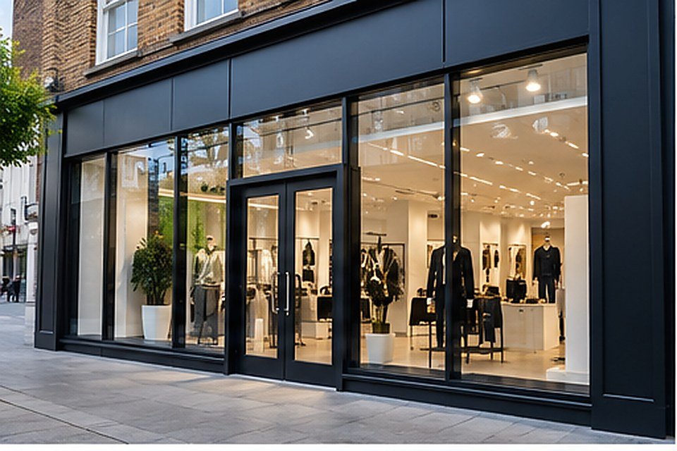 Aluminium Shopfronts project example 6