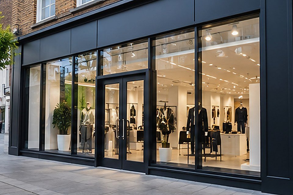 Aluminium Shopfronts project example 9